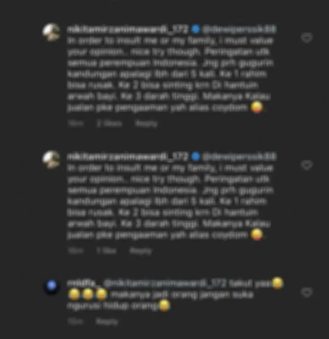 Dewi Perssik terus mengejek Nikita Mirzani yang sudah membuatnya marah. Dia dituding aborsi 5 kali. Ahok bocorkan rahasia Pertamina. 
