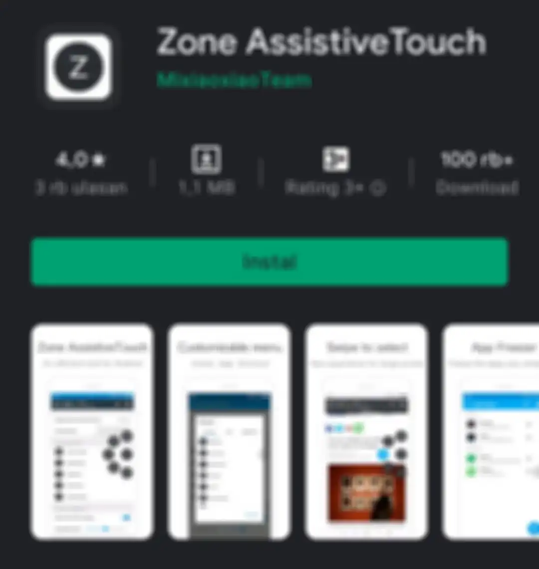 Aplikasi Zone Assistive Touch.