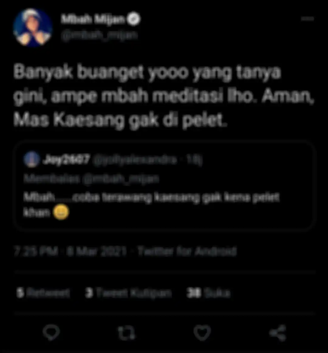 Paranormal Mbah Mijan tegaskan Kaesang Pangarep sama sekali tidak menjadi korban pelet.