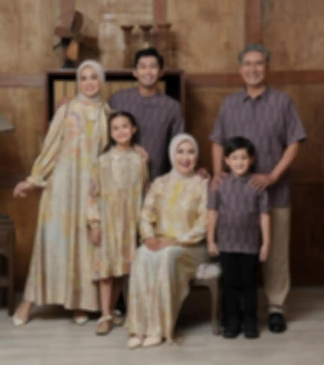 Ide baju lebaran keluarga 2023
