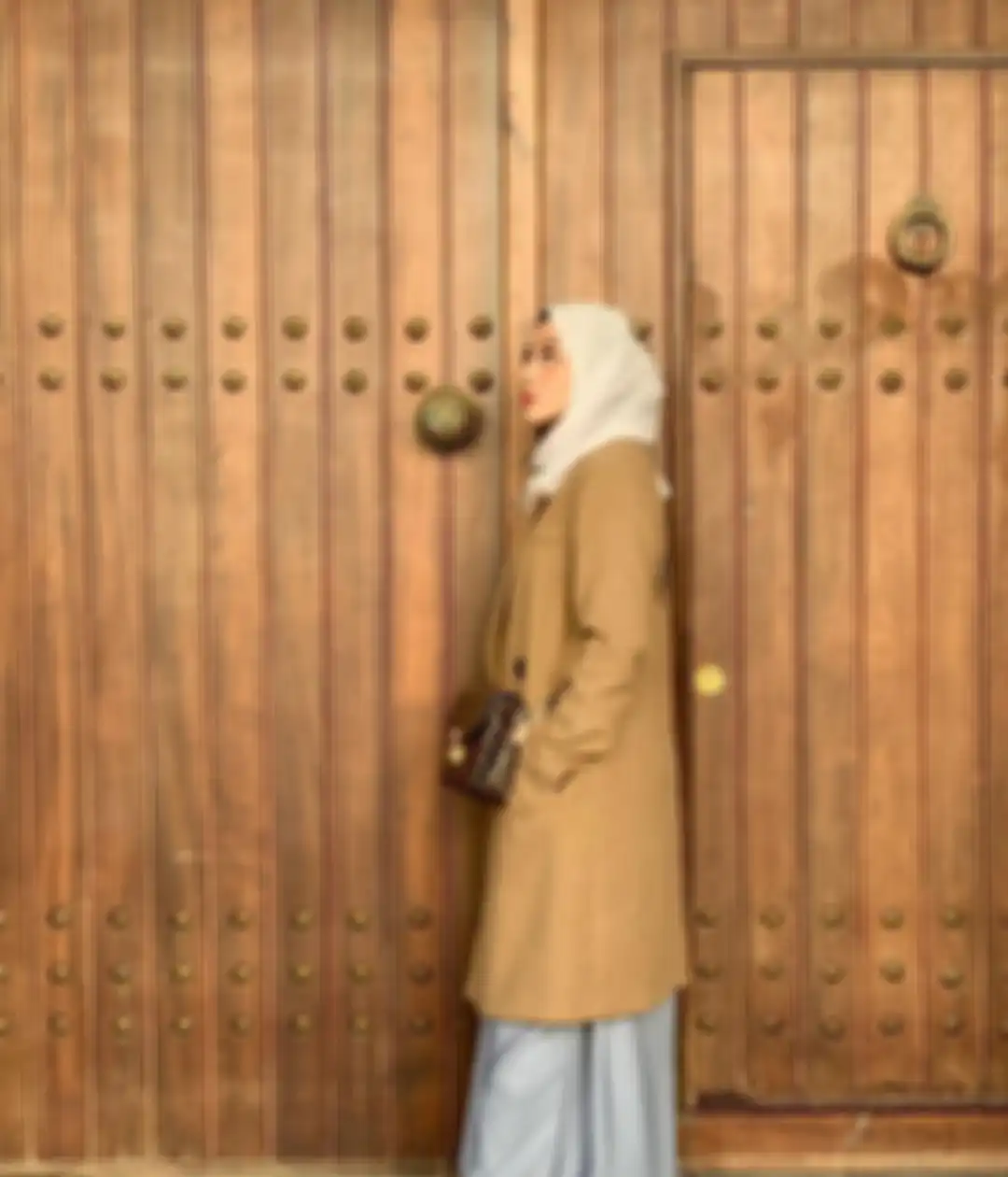 Fashion hijab ayu ala Margin Wieheerm