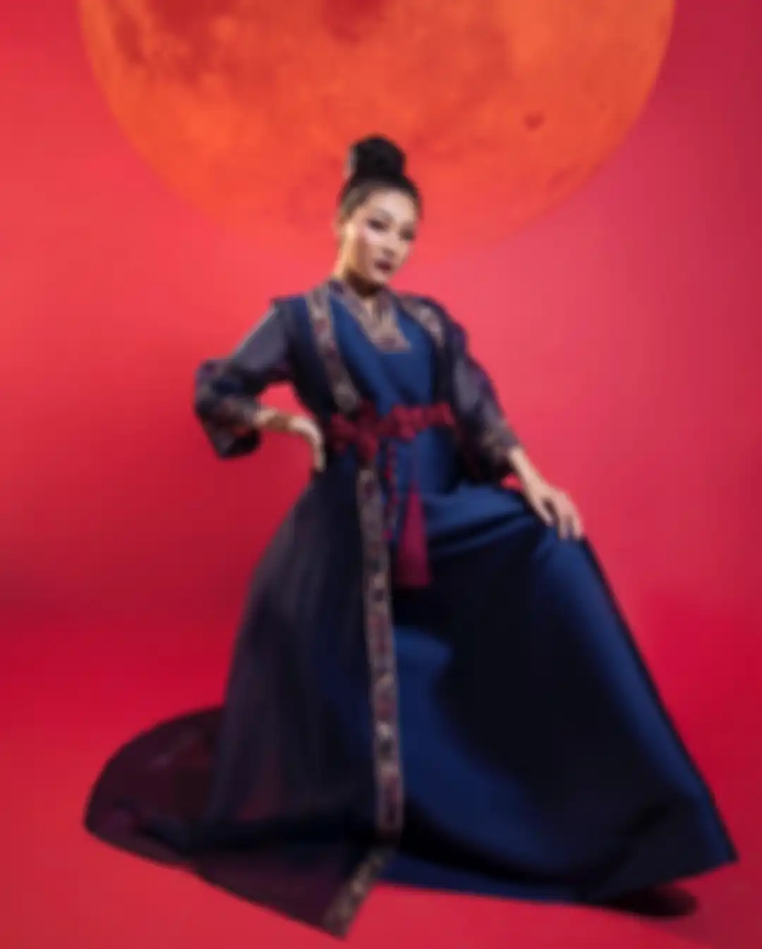 style outfit khas Imlek 2019 - sarwendah 