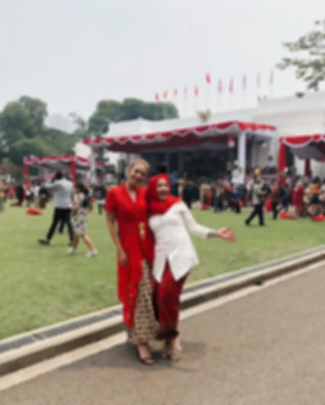 Yuki Kato hadiri Upacara HUT RI ke-74 di Istana Negara