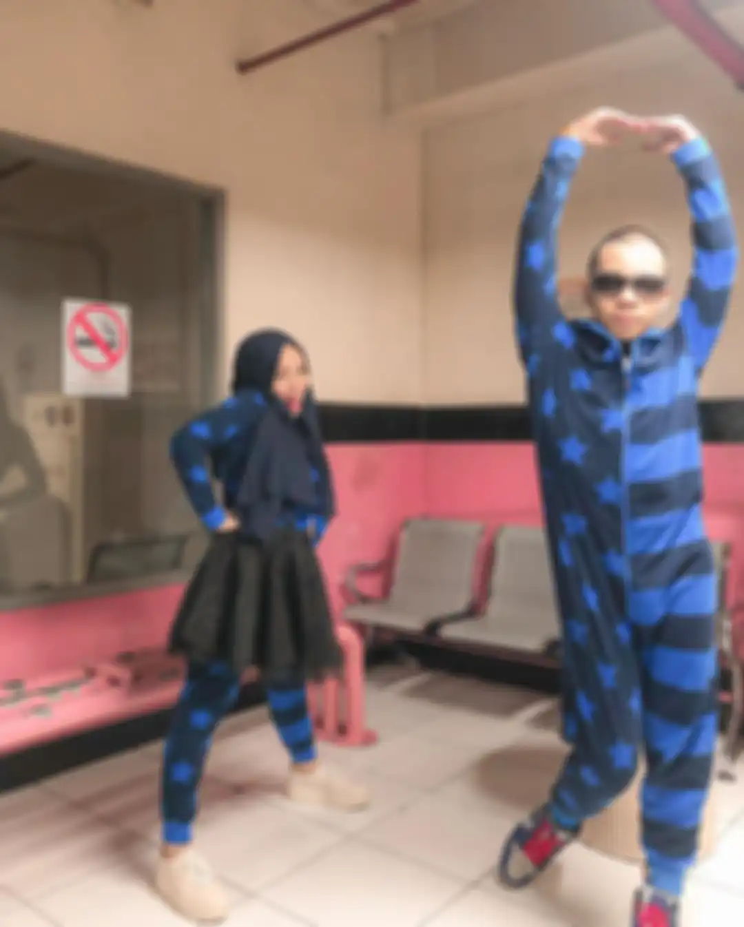 Gaya kompak Sohwa dan Saaih Halilintar