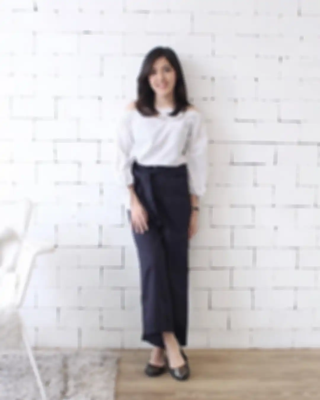Padu padan off shoulder ala Ify Alyssa