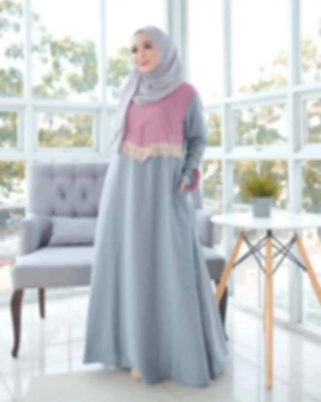 Gamis hijab modis buat anak muda