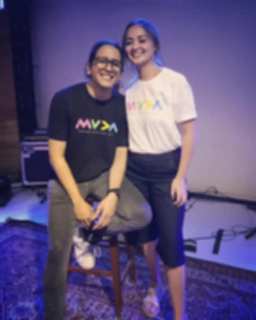 Joanna Alexandra dan sang suami Raditya Oloan
