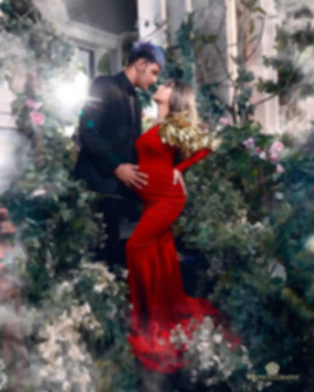 Potret kenangan Irish Bella dan Ammar Zoni semasa hamil ketika melakukan maternity shoot