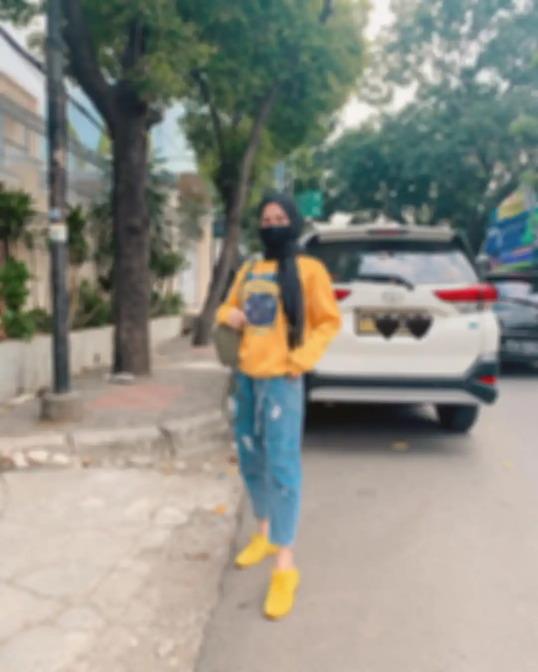 Baggy pants untuk hijabers ala Nabilrach
