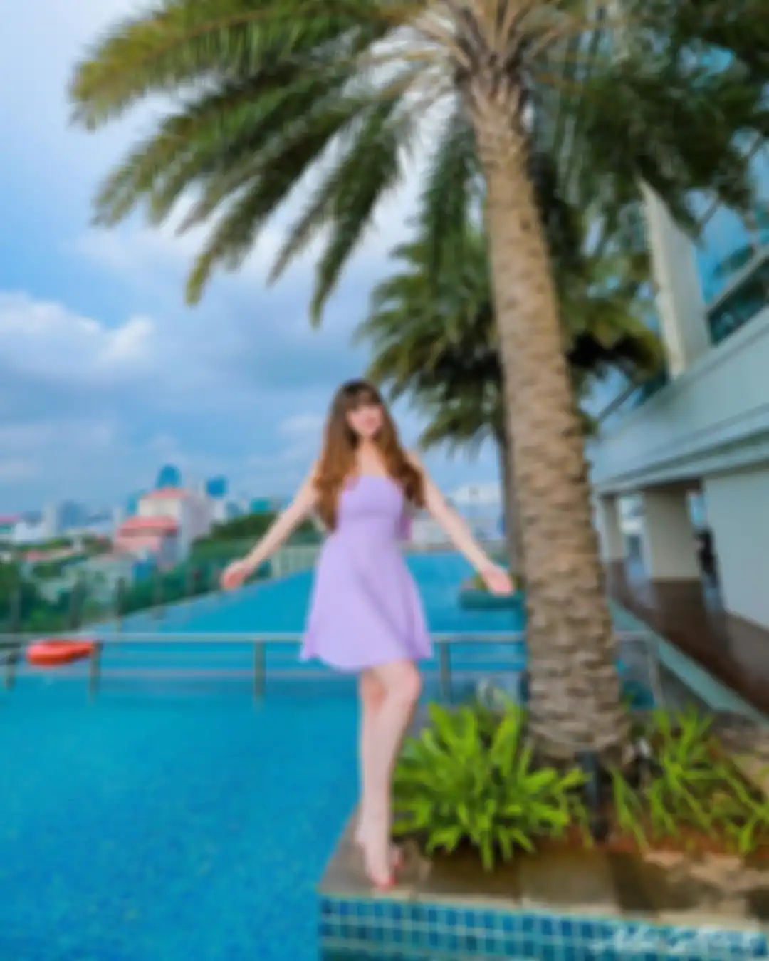 Celine Evangelista dalam foto terbaru yang diunggahnya