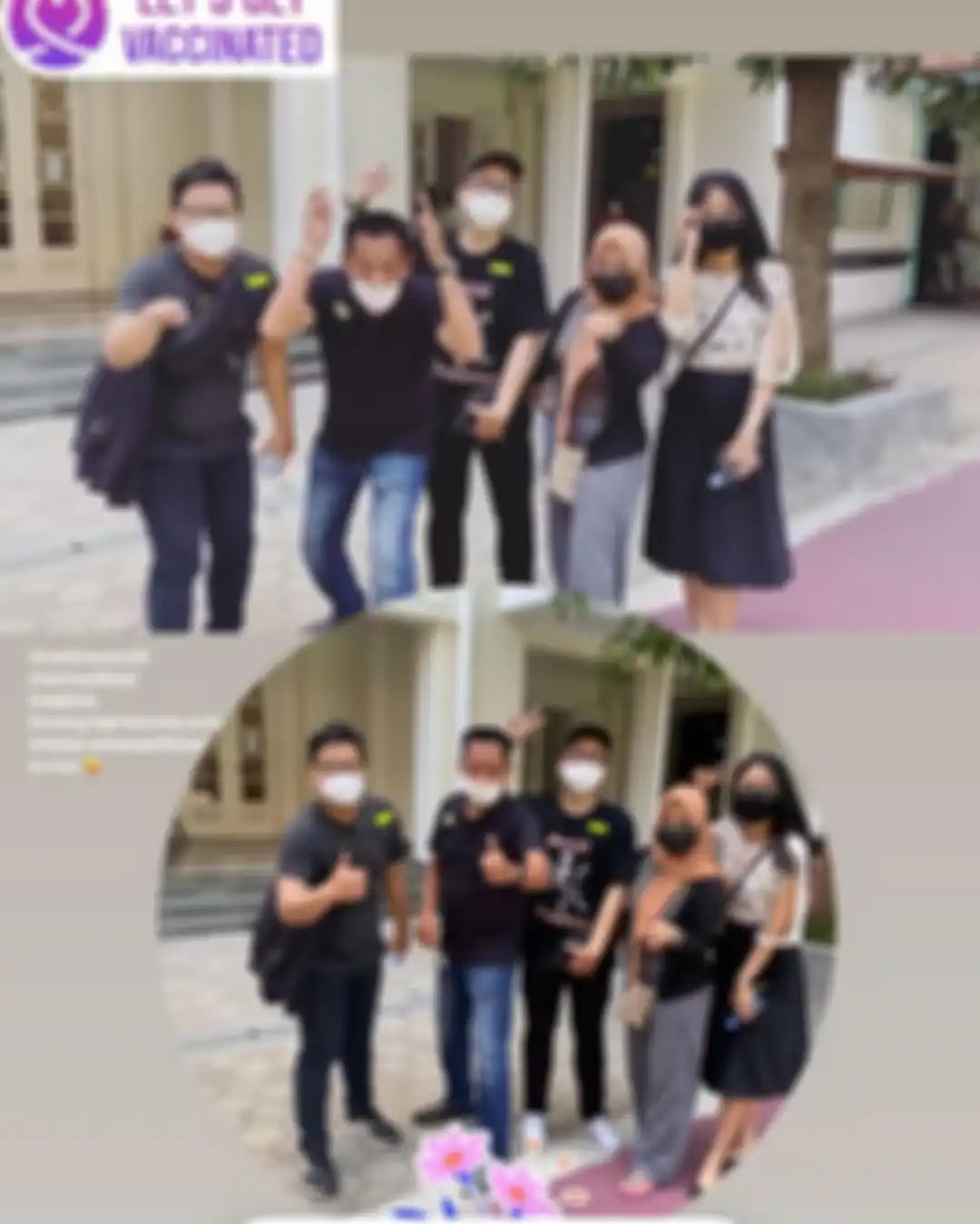 Jika dilihat di foto Tukul Arwana divaksin, sang komedian mendapat vaksin Covid-19 dosis pertama sekitar lima hari yang lalu. 