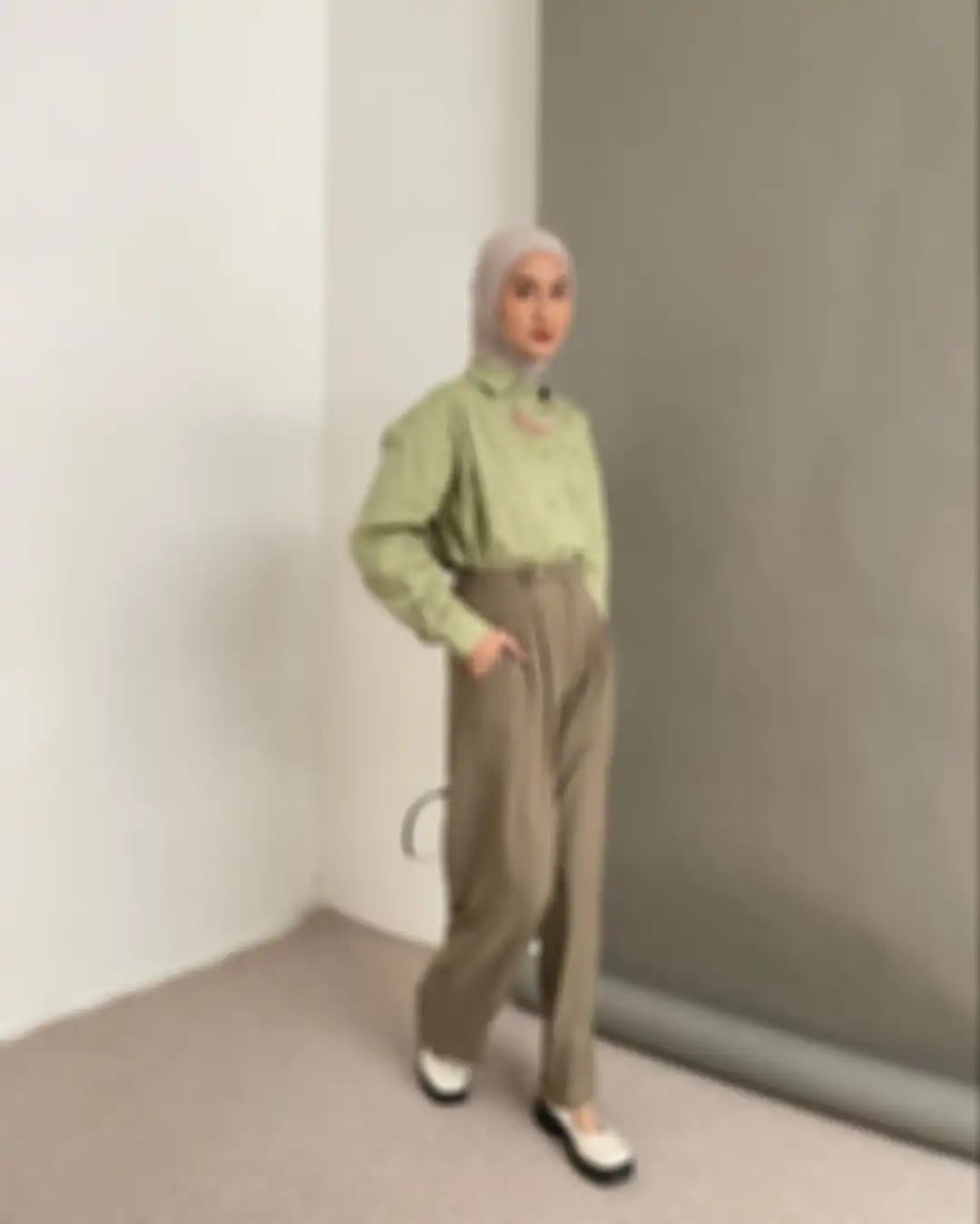 Outfit ngantor hijab