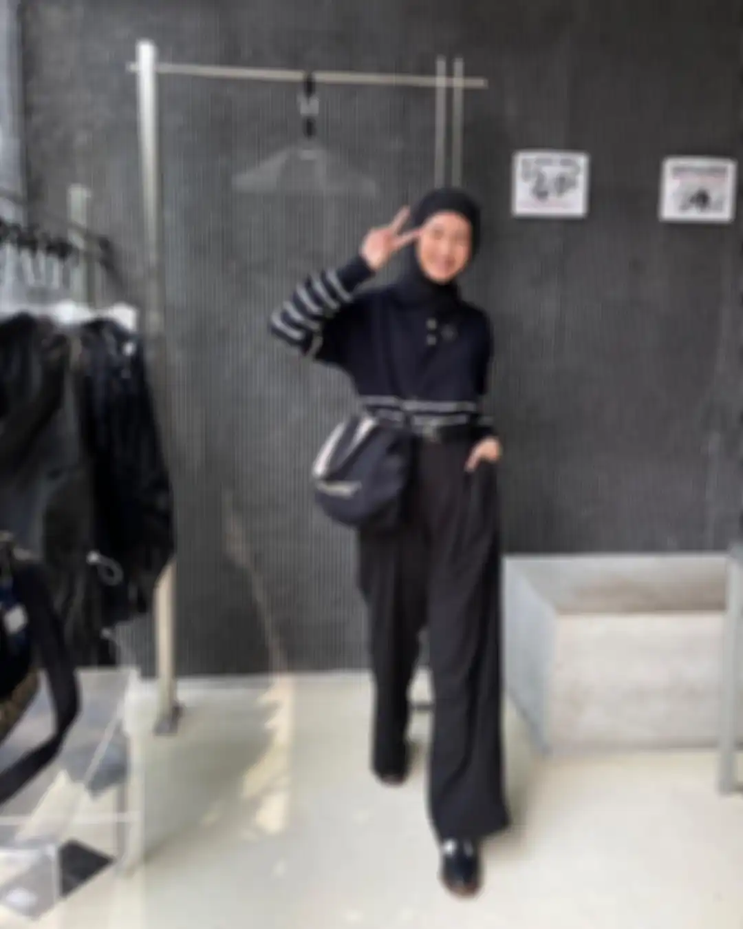 Outfit stripes ala Inas Rana