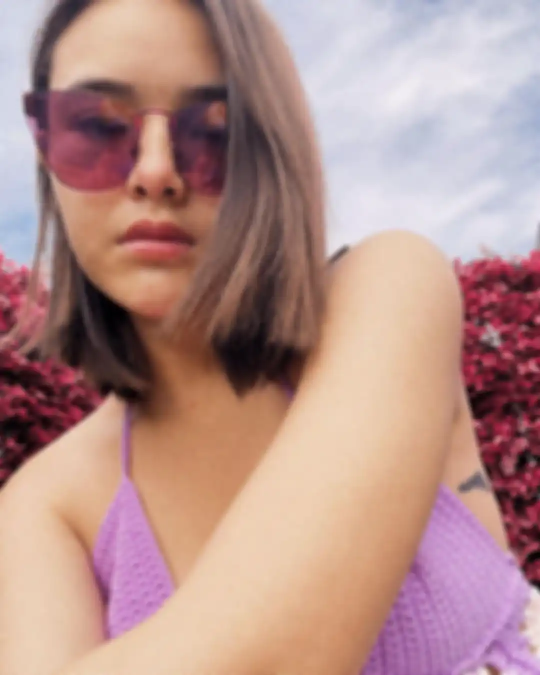 Tato pistol milik Amanda Manopo