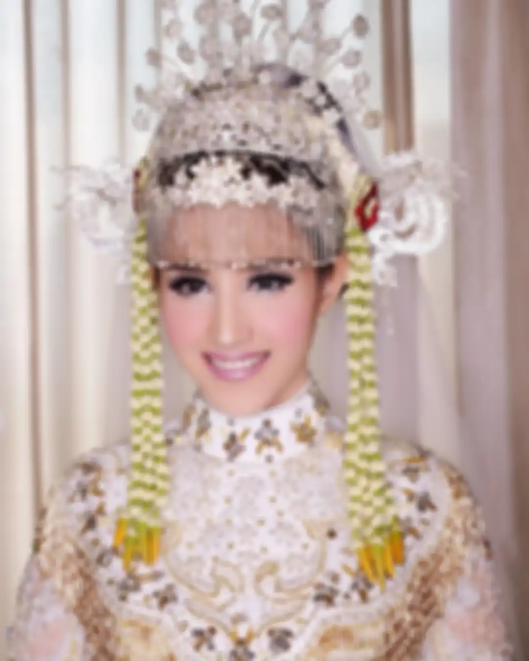 Makeup Tsamara Amany saat Akad Nikah