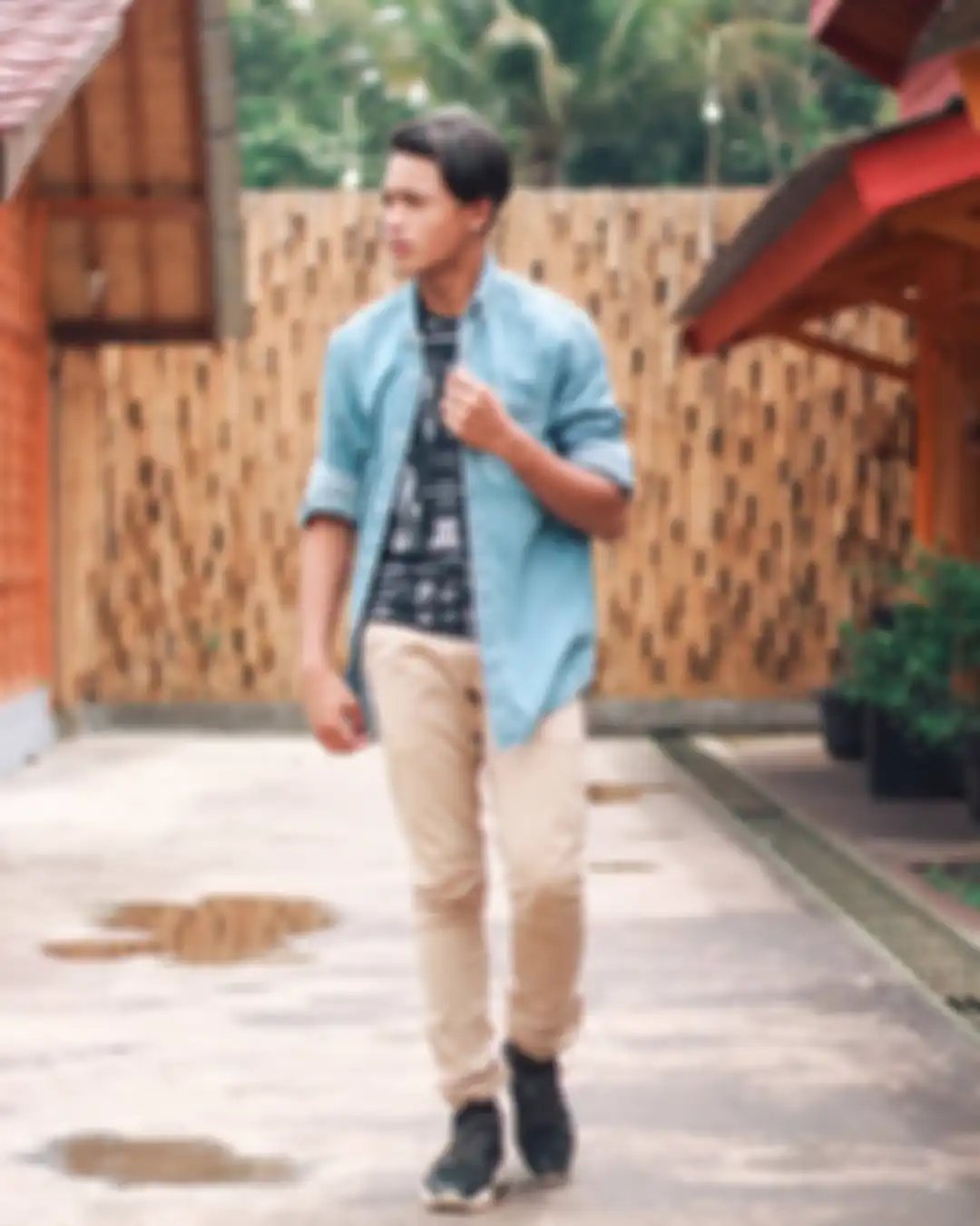 Restu tampil kece