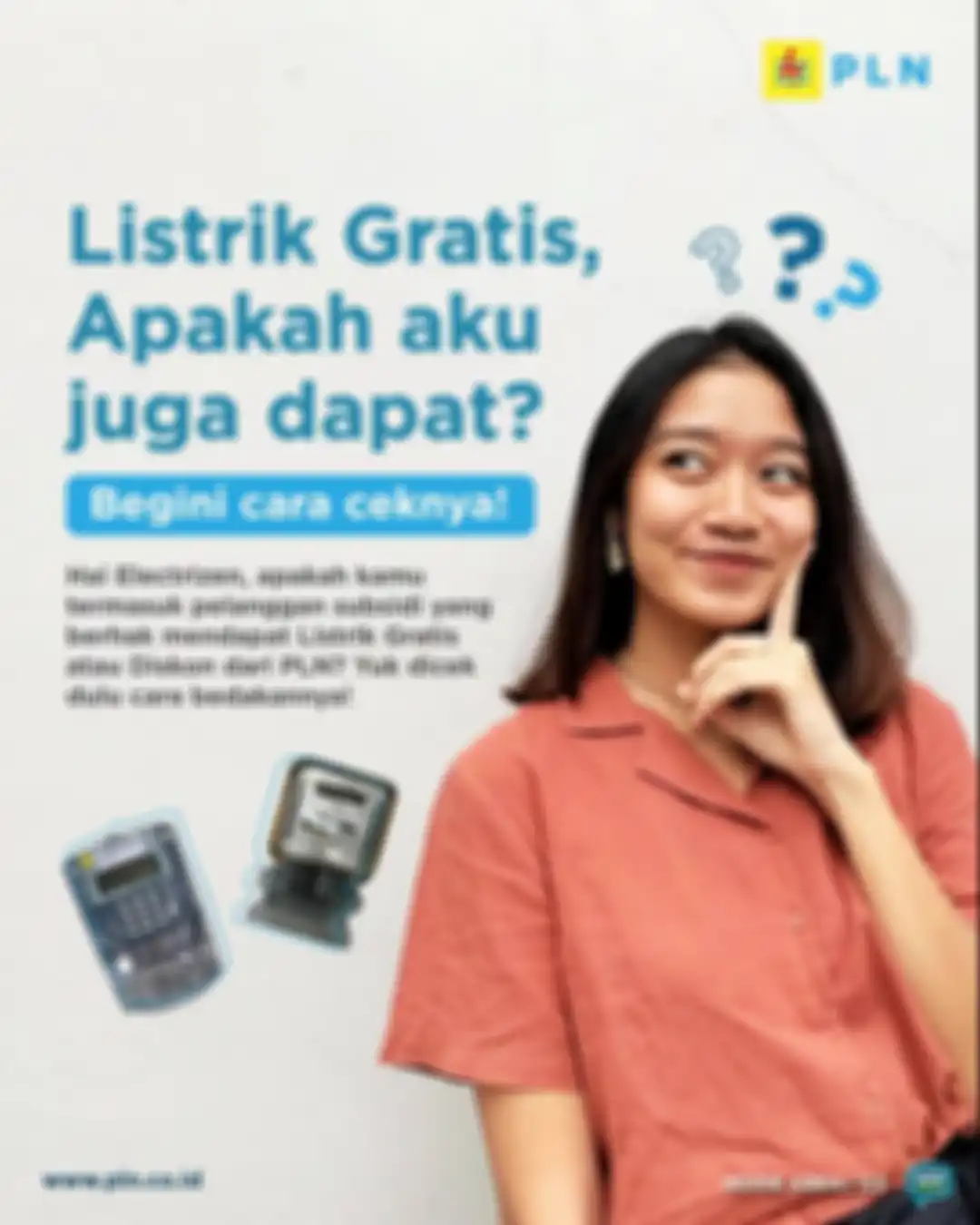 Cara cek fasilitas token listrik gratis dan diskon.