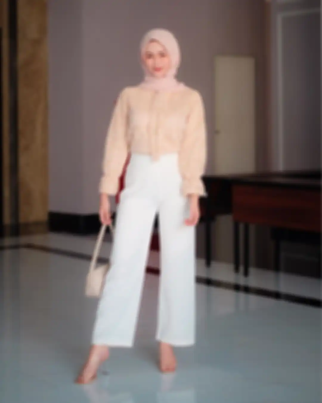 Baggy pants untuk hijabers ala Nabilrach