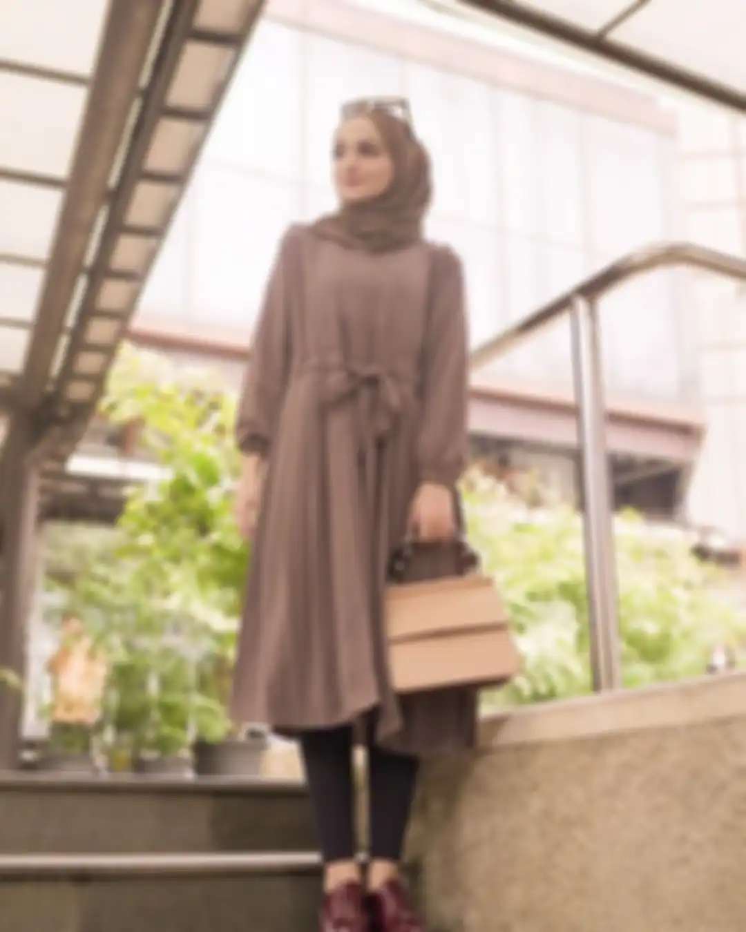 Tunik hijab ala Nisma Bahanan