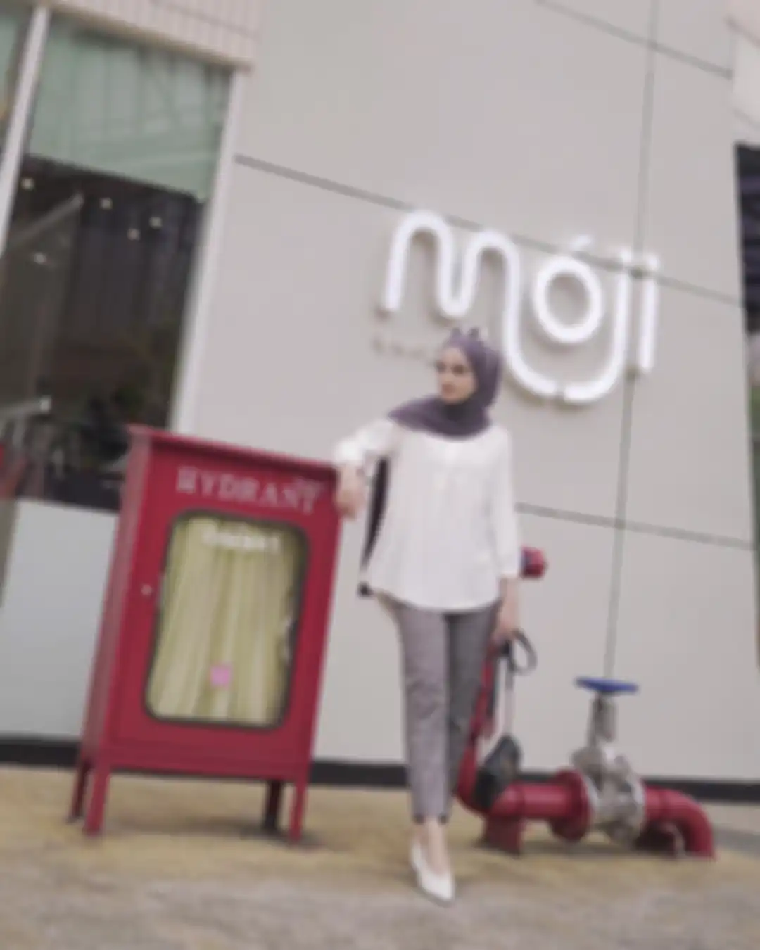 Tunik hijab ala Nisma Bahanan