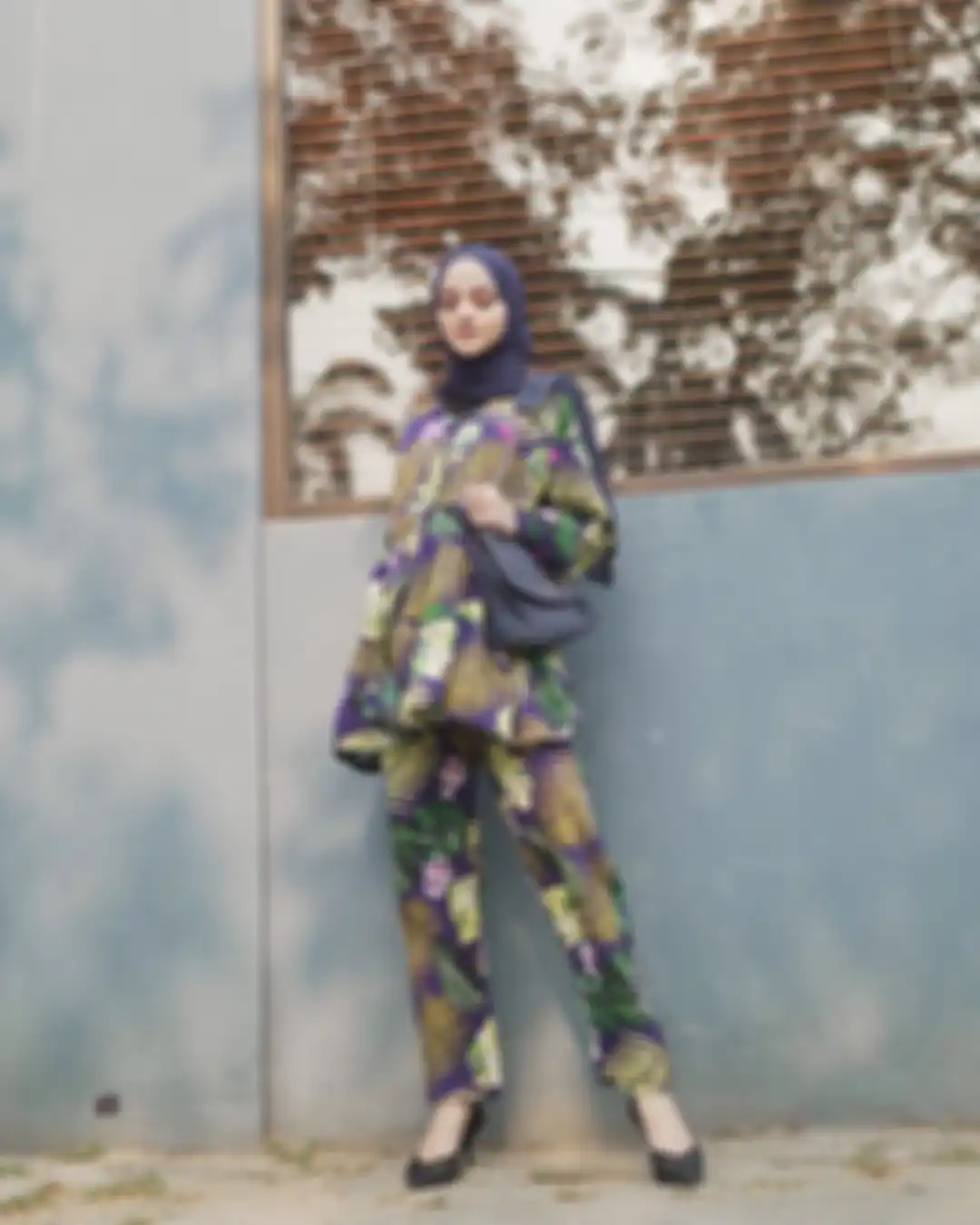 Tunik hijab ala Nisma Bahanan