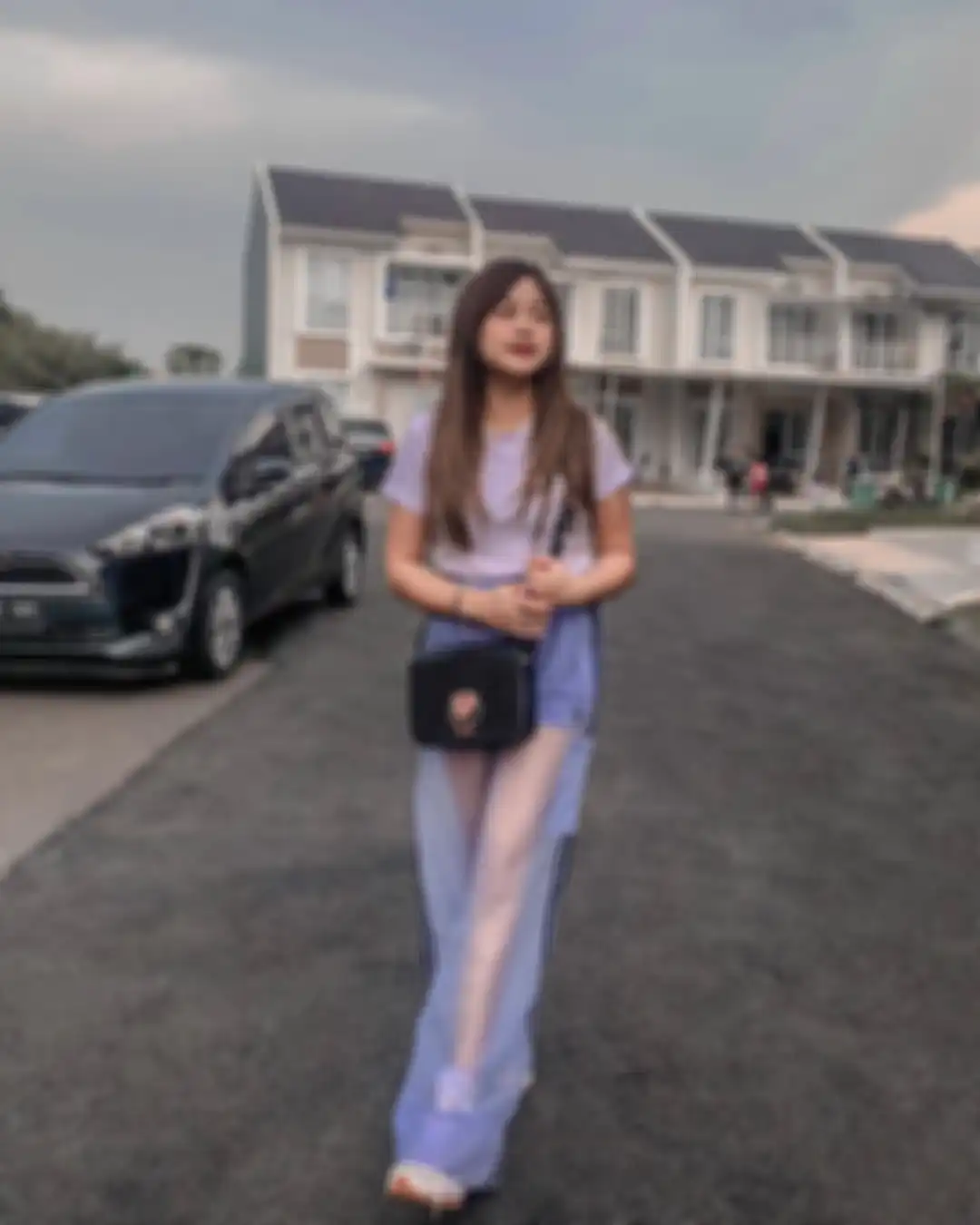 Brisia Jodie kenakan paduan celana transparan