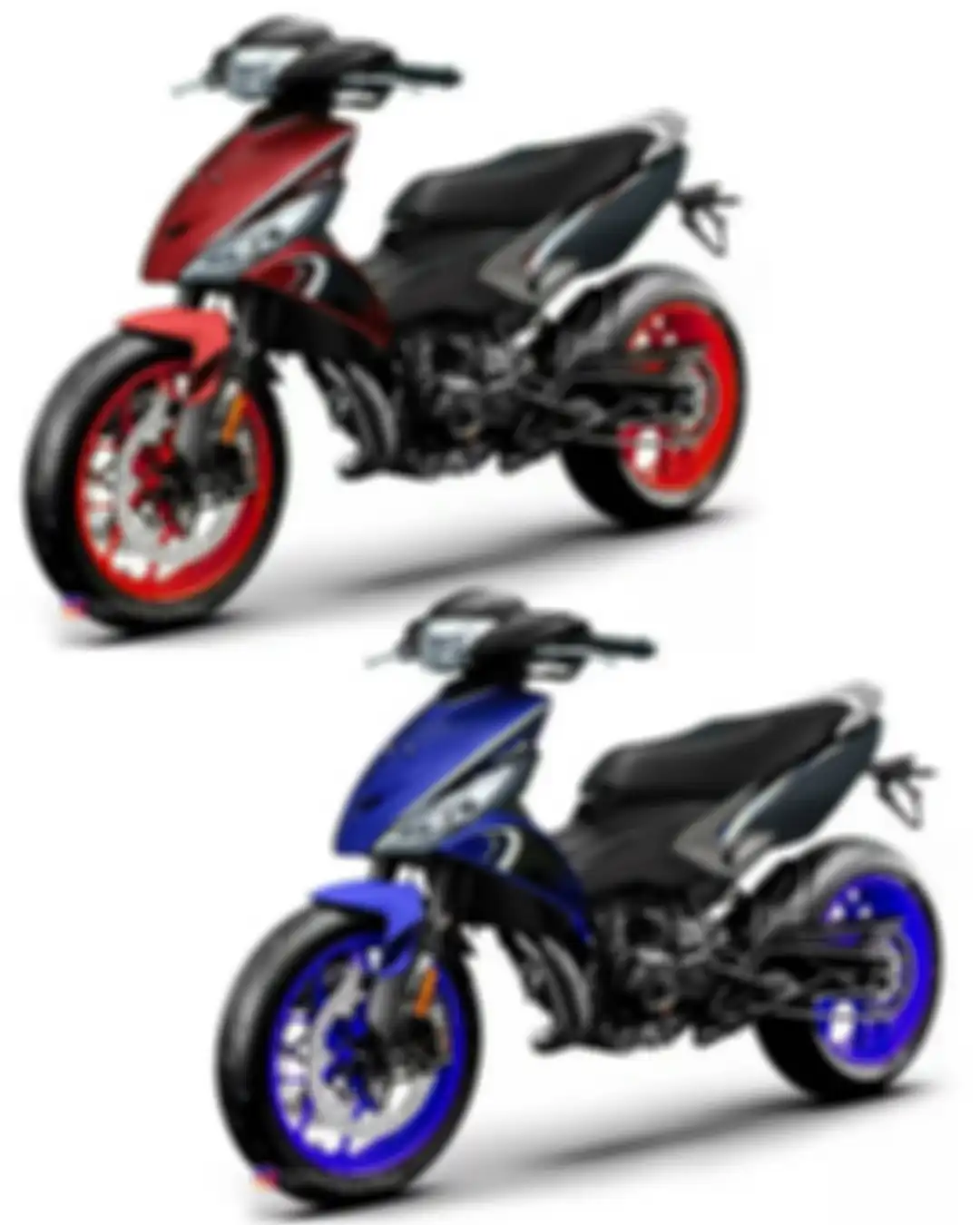 Modifikasi digital Yamaha Mio J dijejalkan mesin dan bodi KTM 890 Duke R.