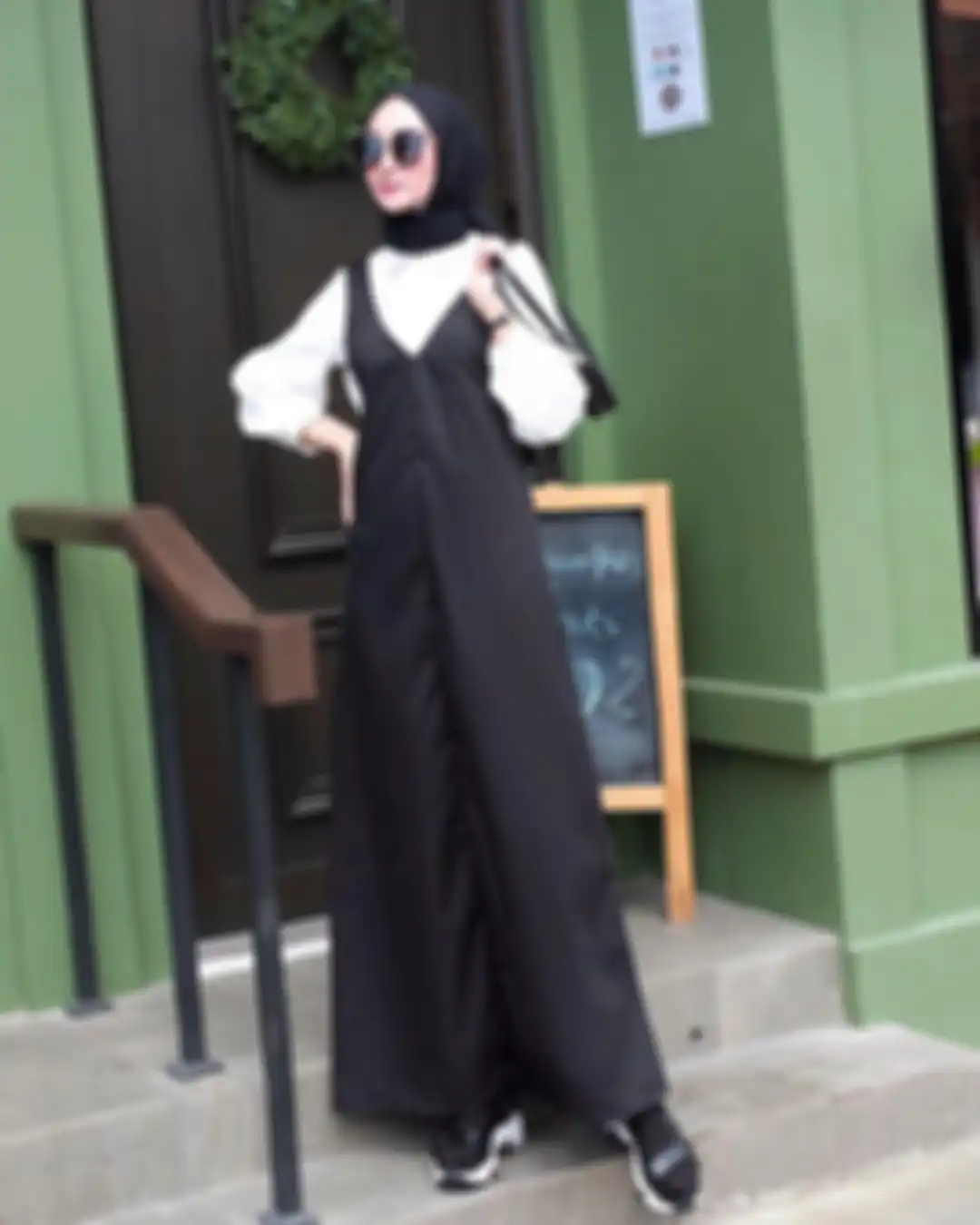 Model dress hijab kekinian yang lagi tren