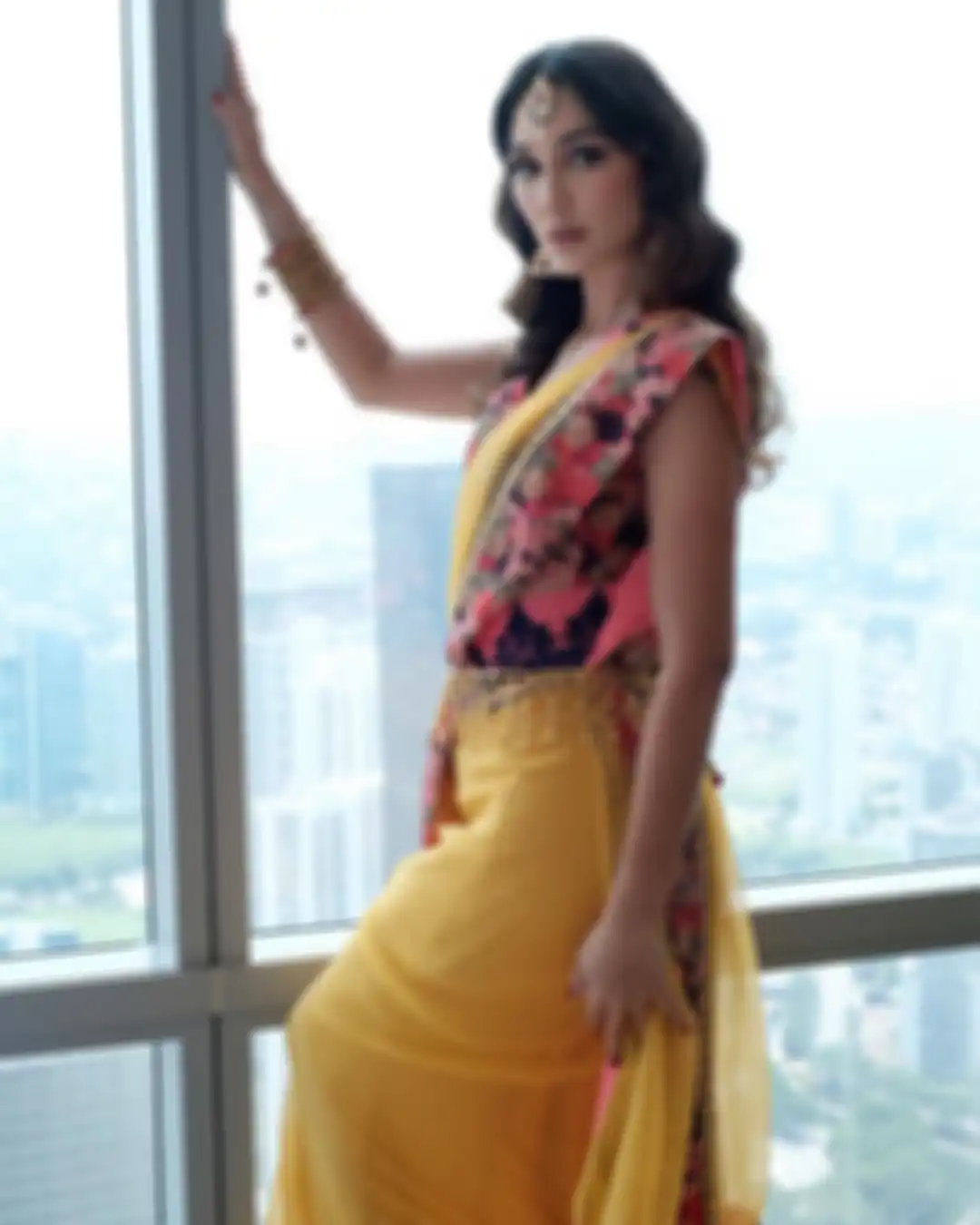 Penampilan Luna Maya saat Pakai Baju India Banjir Pujian Netizen