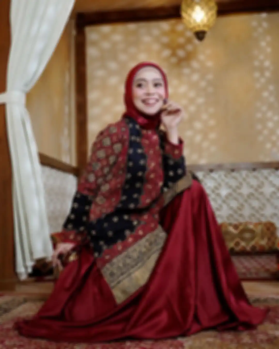 Ide gaya modis buat lebaran ala Lesty Kejora