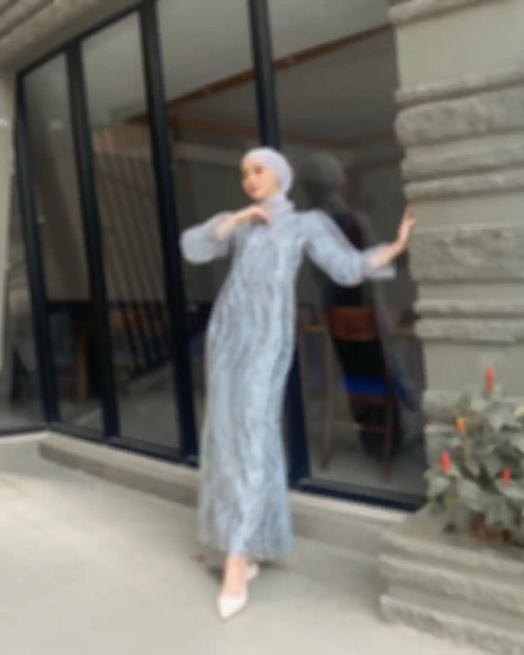 Baju Kondangan Untuk Hijabers - Lace Dress Brokat