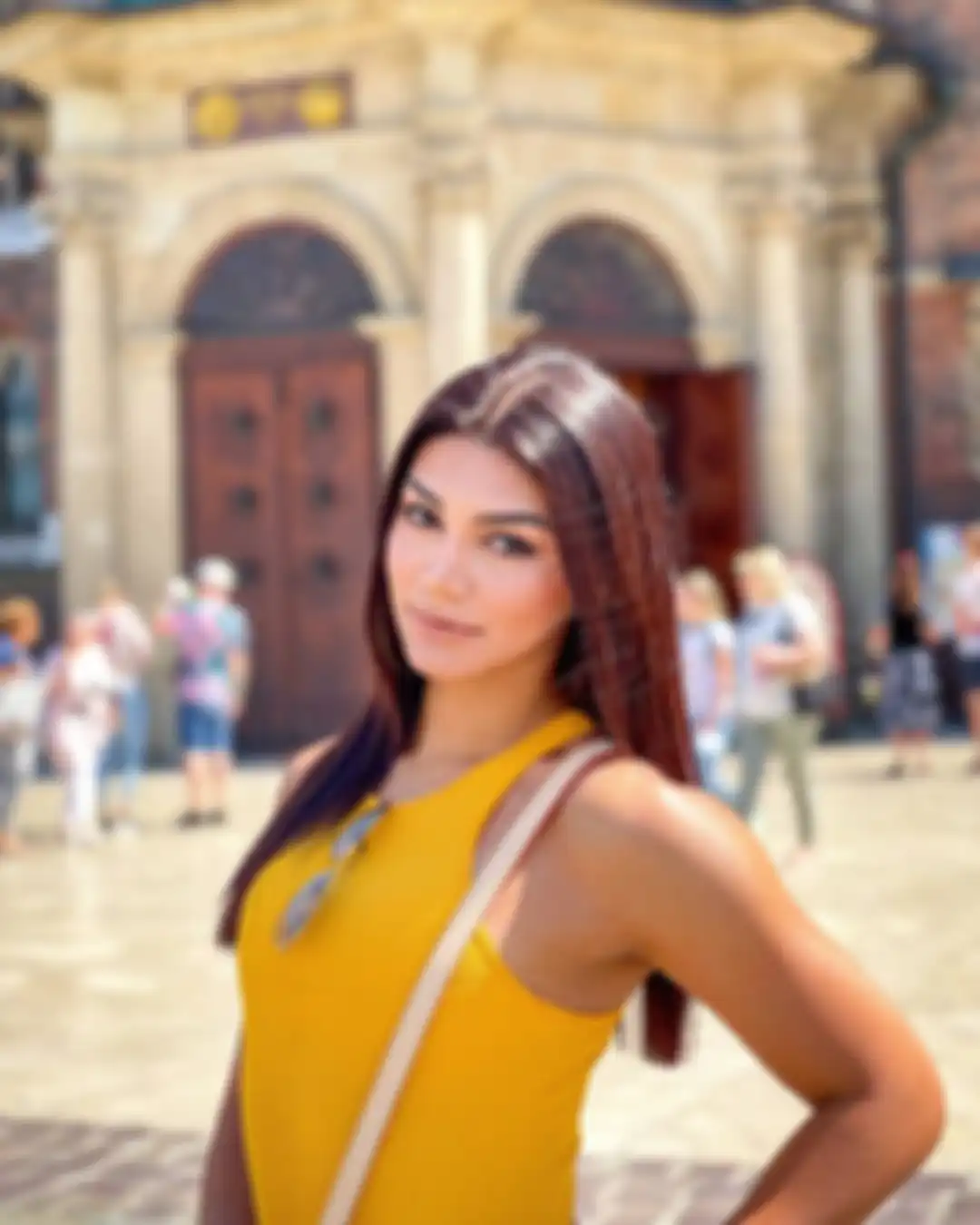 Miss Supranational Indonesia 2020, Jihane Almira Chedid, tiba di Polandia
