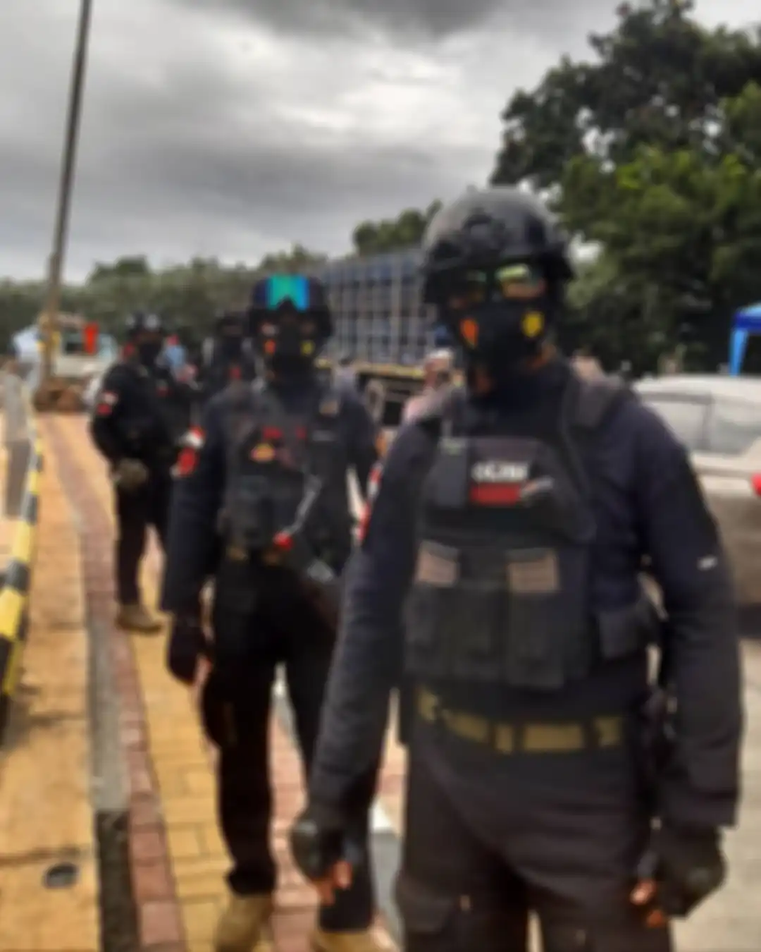 Usai menggunggah konten penangkapan itu, foto komandan Tim Jaguar disorot. Netizen pun penasaran. 