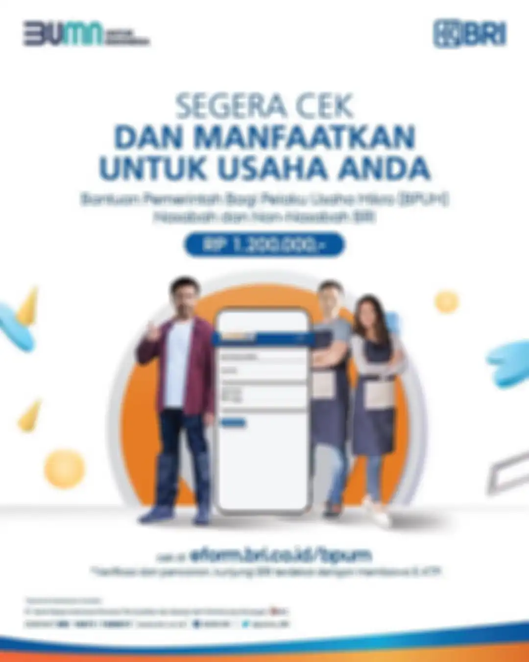 Ilustrasi BPUM BRI. Ini ciri-ciri NIK KTP yang lolos BPUM BRI. 