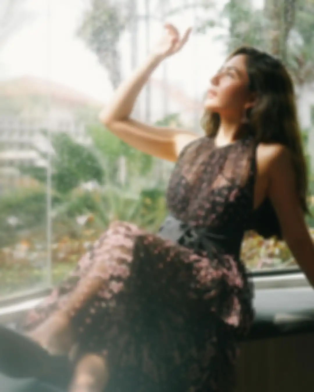 Jessica Mila dengan black dress
