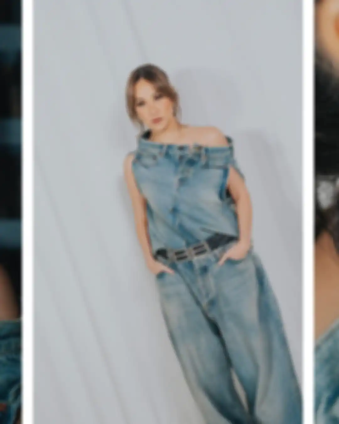 BCL kenakan model busana nyeleneh dari brand Balanciaga