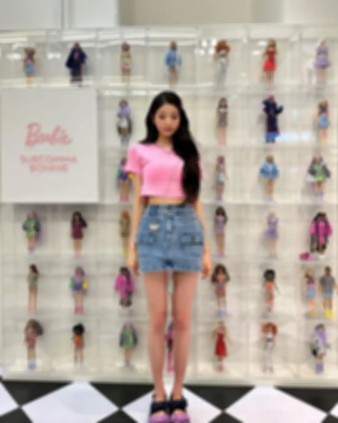 Outfit kasual Wonyoung IVE