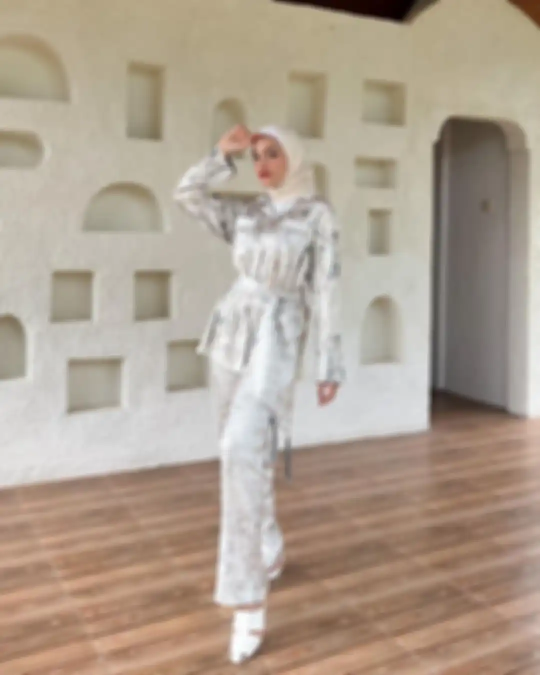 Outfit blouse hijab