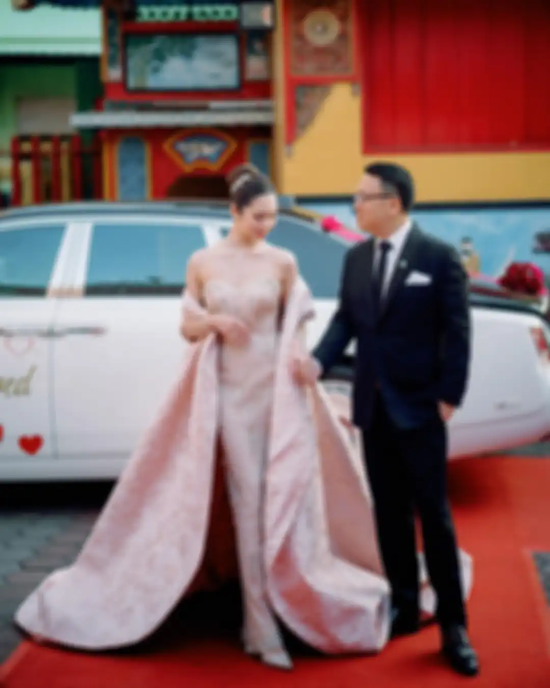 Momen prewedding Crazy Rich Surabaya, Ryan Harris dan Gwen Ashley.