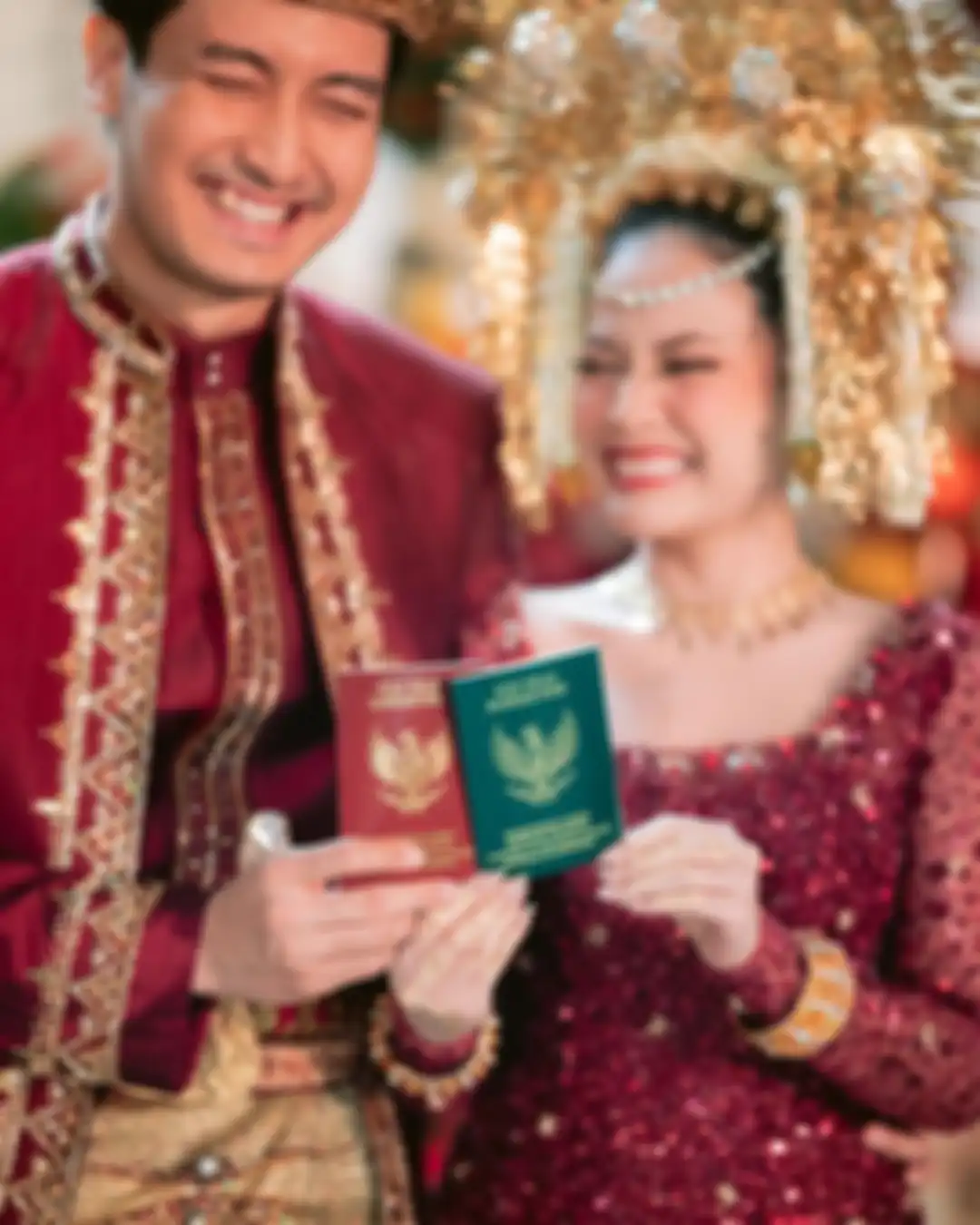 Pernikahan Hanggini dan Luthfi