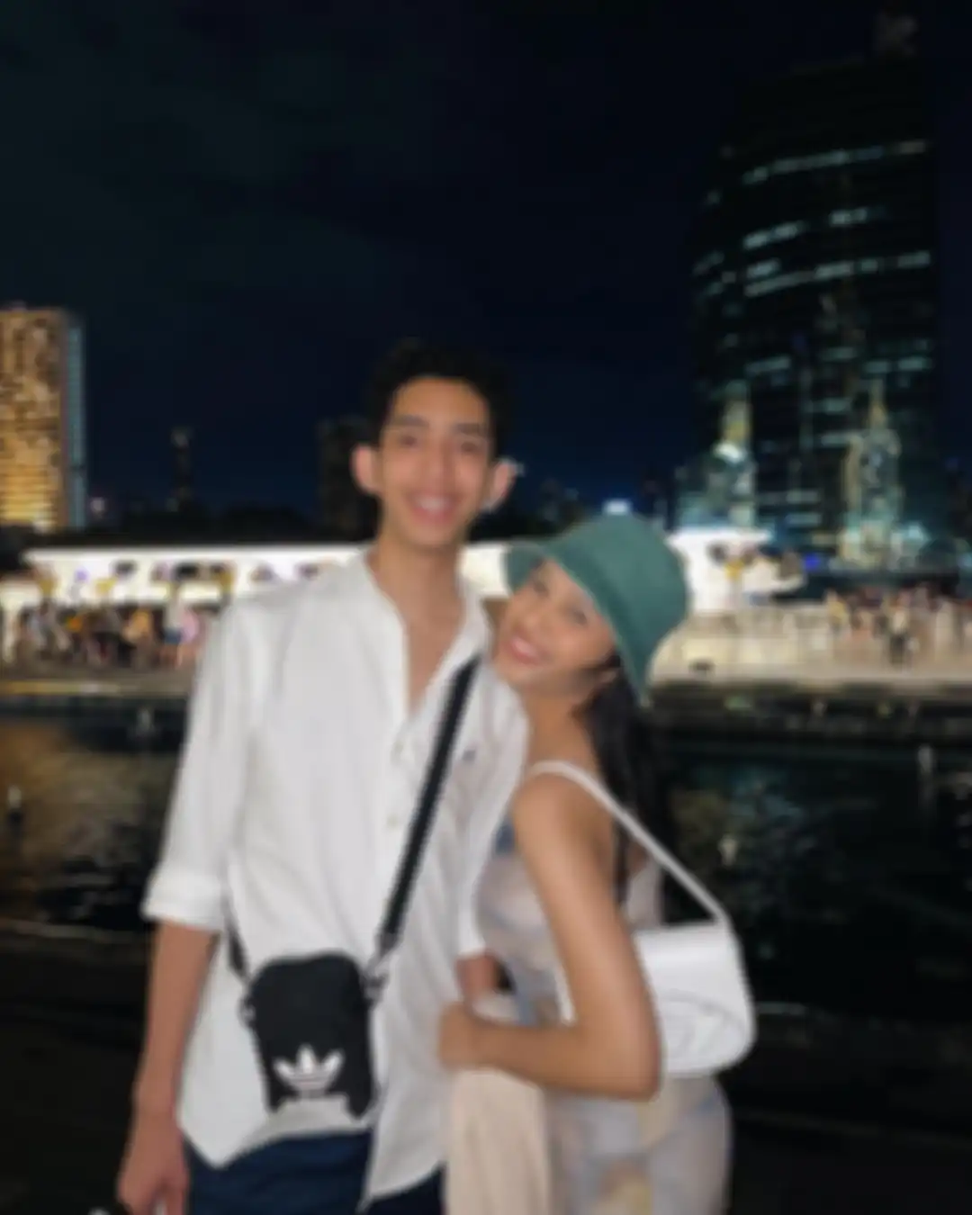 Andra dan Kaneishia Yusuf liburan bersama