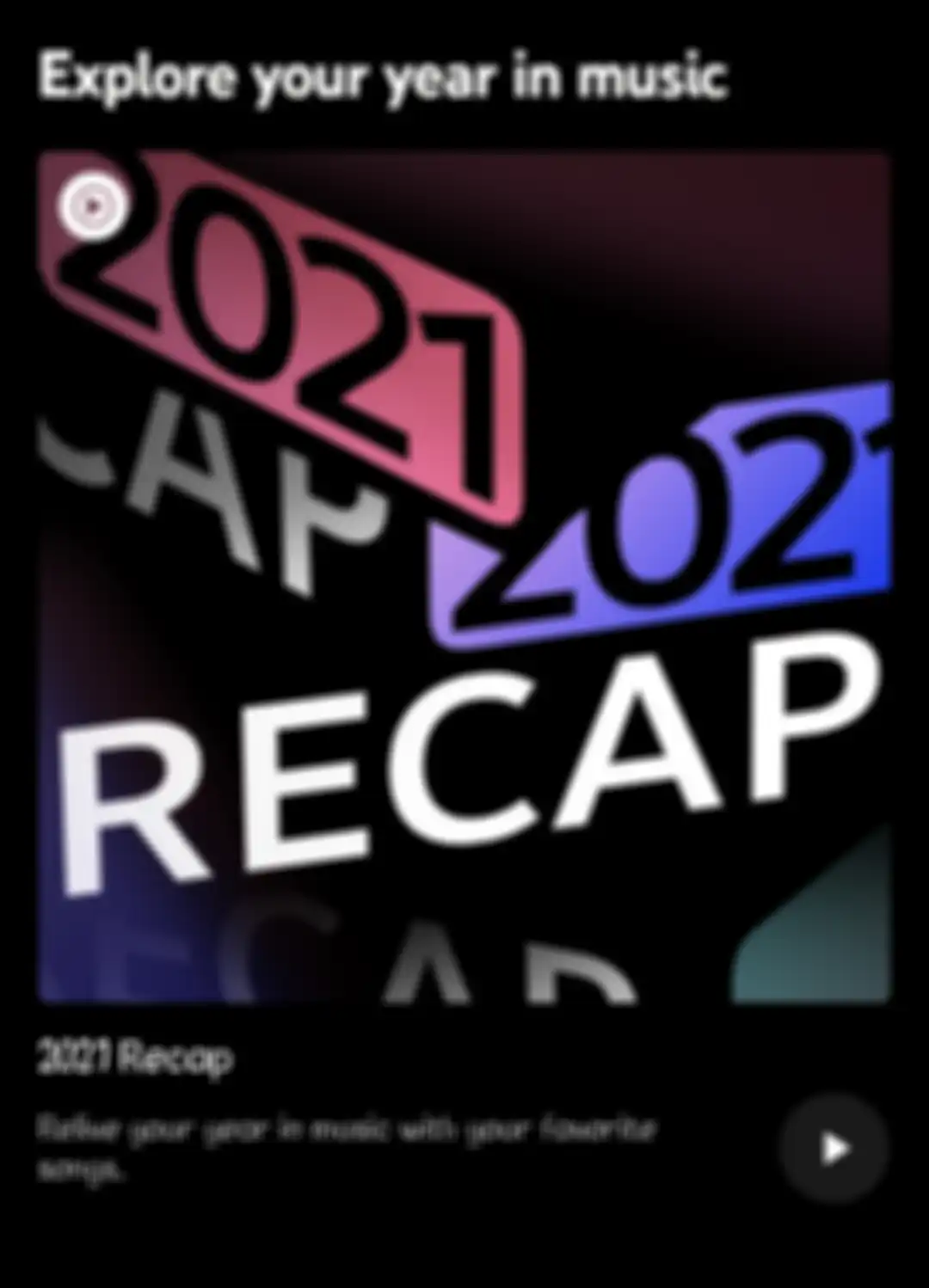 2021 Recap
