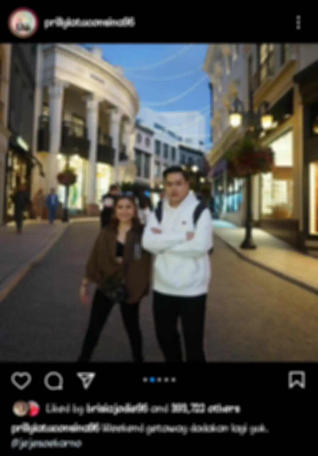 Prilly Latuconsina dan Jeje Soekarno
