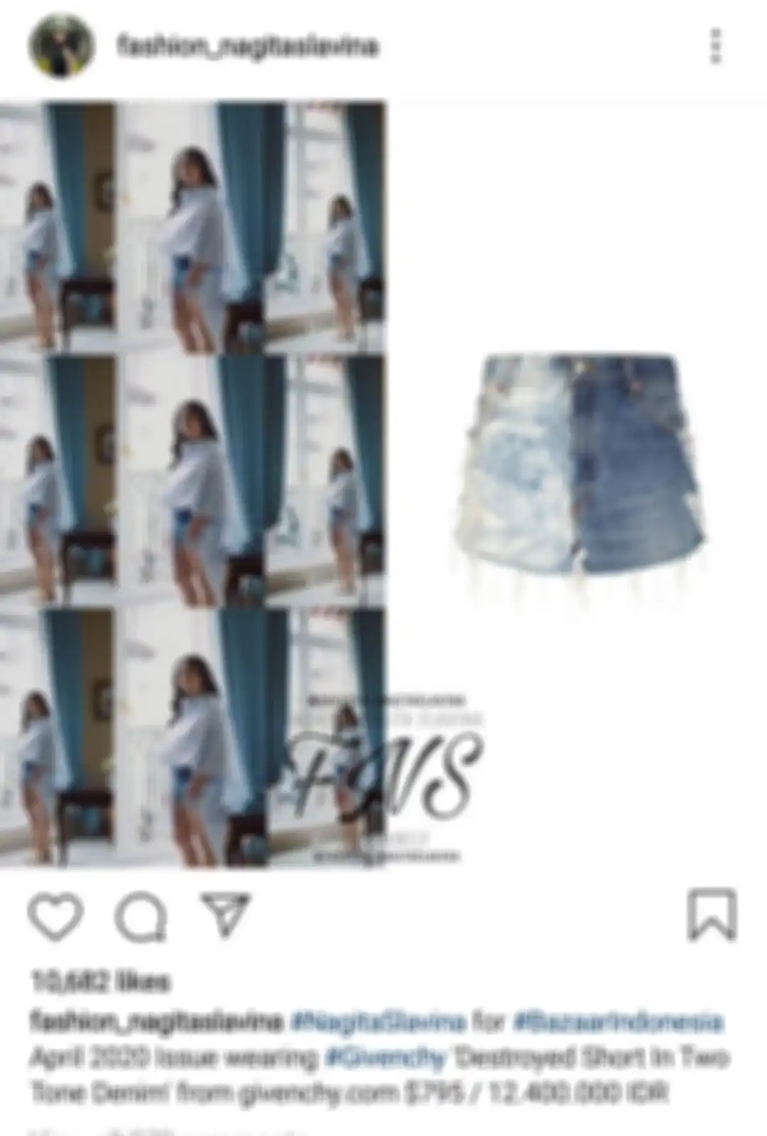 Harga hot pants jeans Nagita Slavina