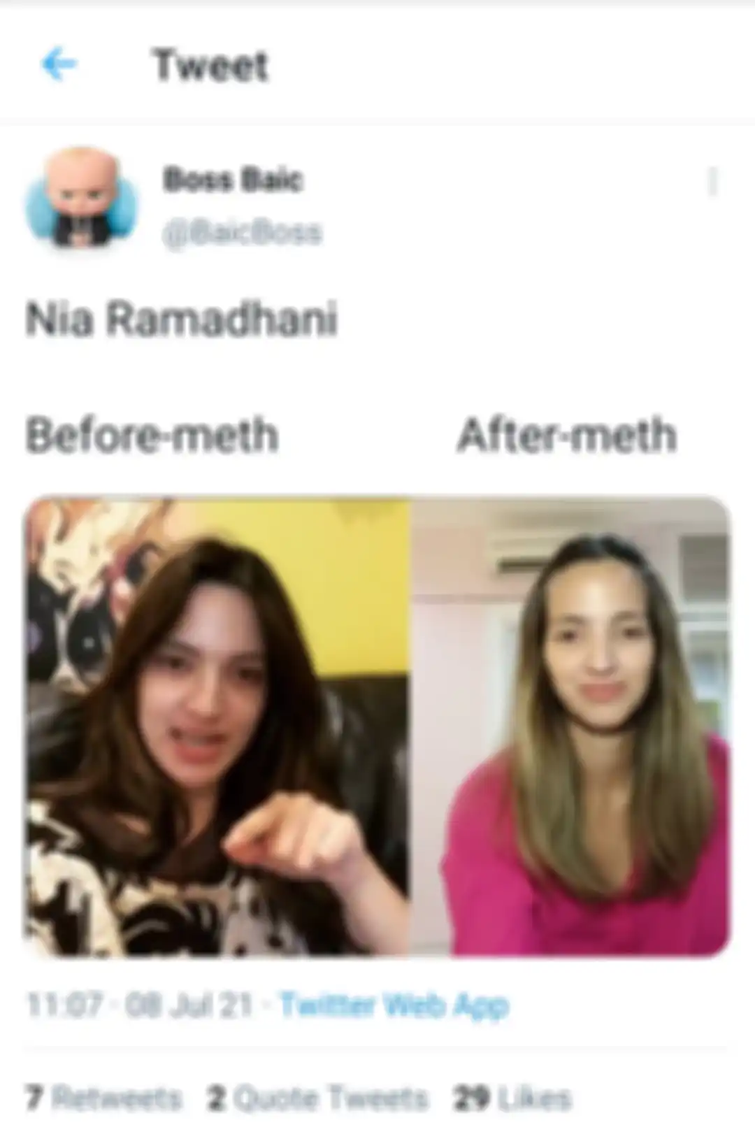 Netizen bandingkan foto Nia Ramadhani dulu.