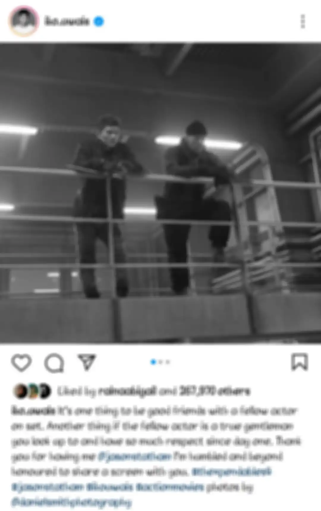 Postingan Iko Uwais