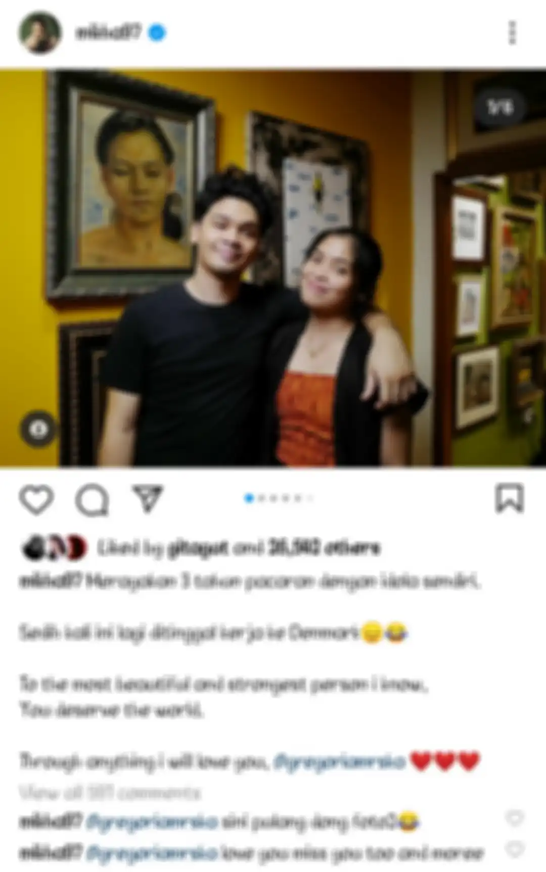 Mikha Angelo dan Gregoria Mariska