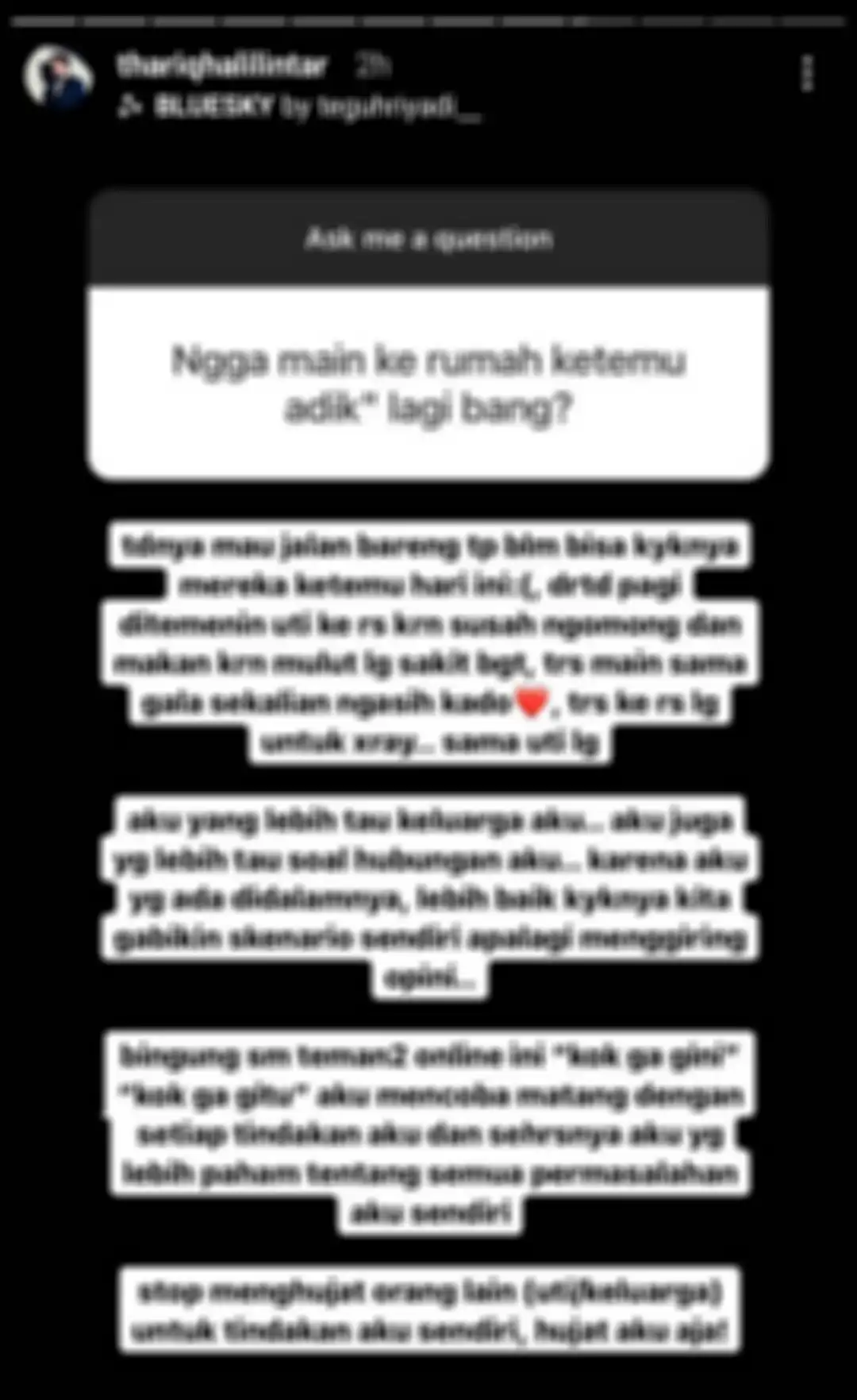 Thariq Halilintar jelaskan alasannya jarang habiskan waktu bersama Gen Halilintar yang kerap dikaitkan dengan Fuji.