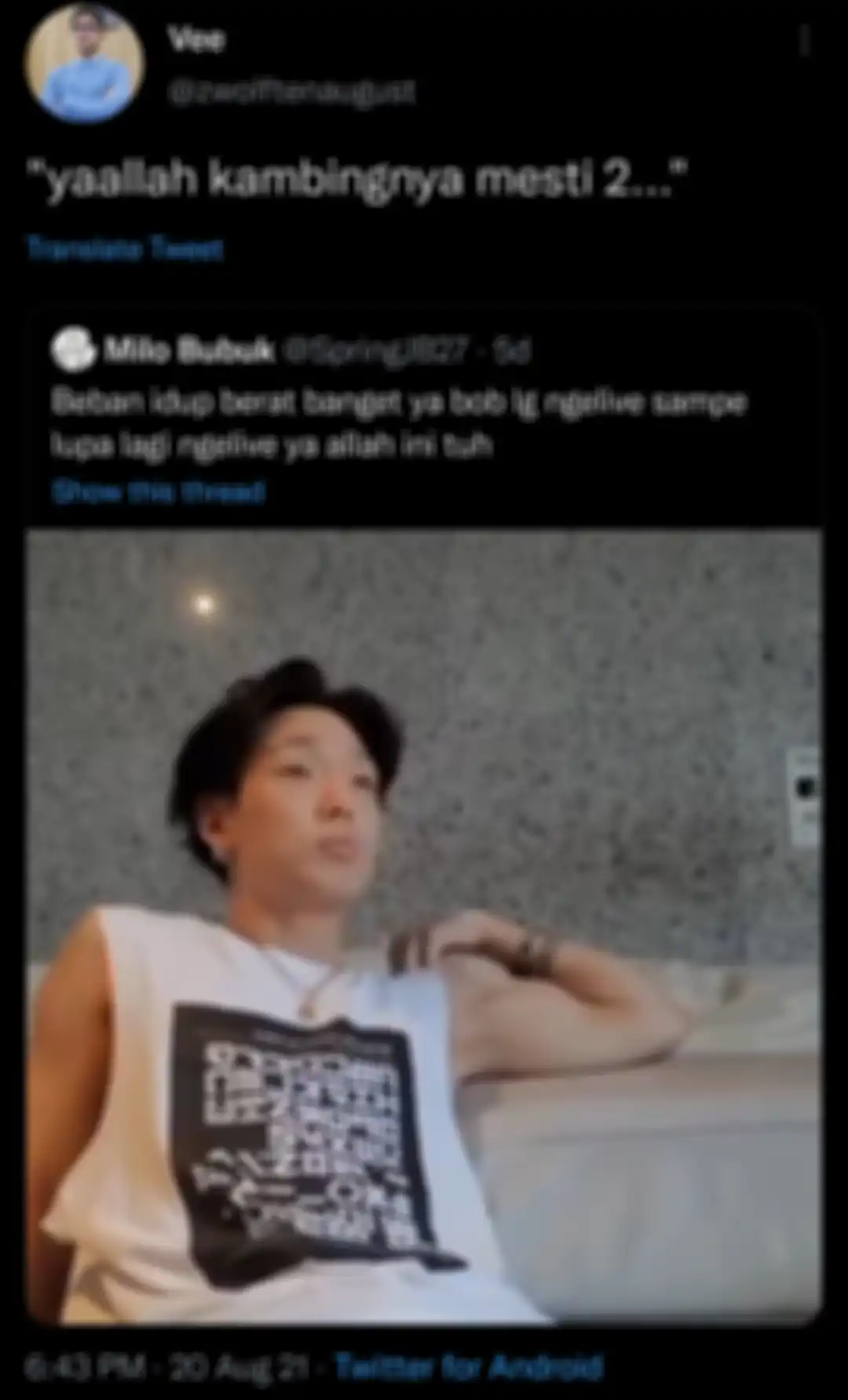 Cuitan netizen soal Bobby iKON