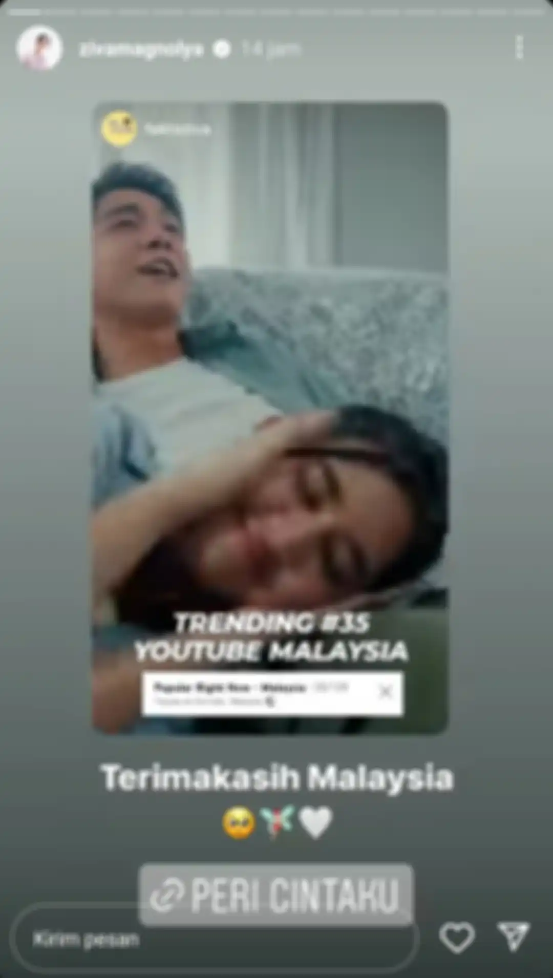 Peri Cintaku Ziva Magnolya Trending #35 Youtube Malaysia